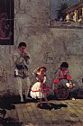 A Street Scene in Seville by Thomas Eakins